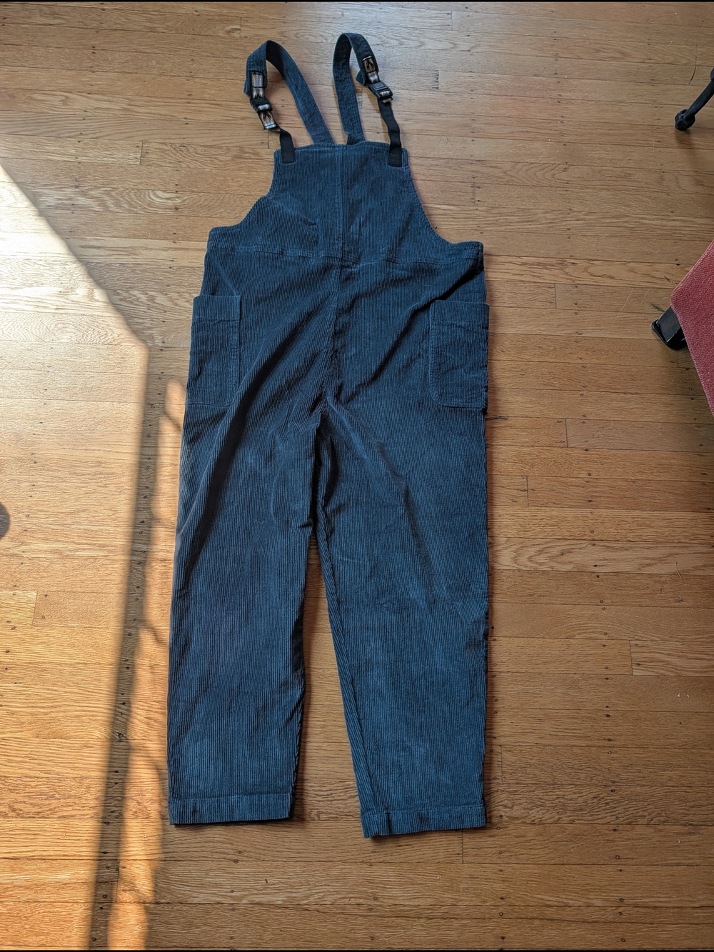 Kavu San Juan Navy Corduroy Bib Overalls Jumpsuit